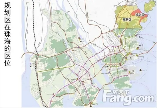 5月23日,珠海住建网发布唐家湾地区后环片区城市设计
