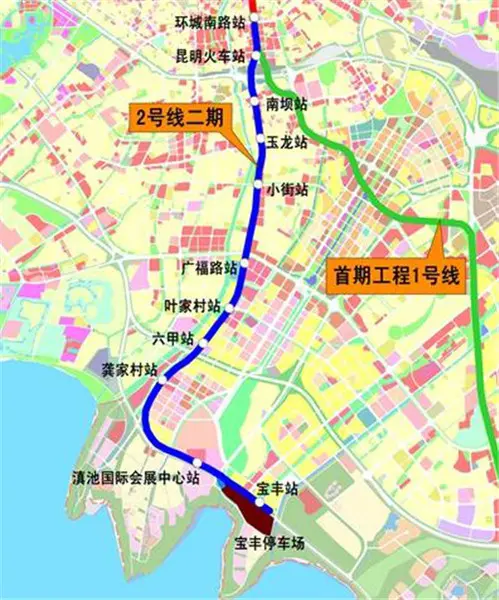 昆明南市大交通日益成熟 地铁2号线南段核心价值凸显