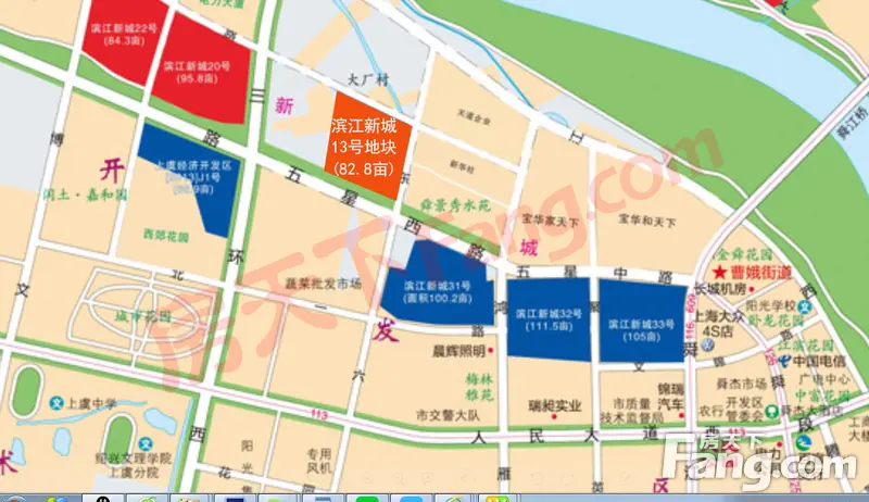 土地地块|上虞城区储备地块详情一览