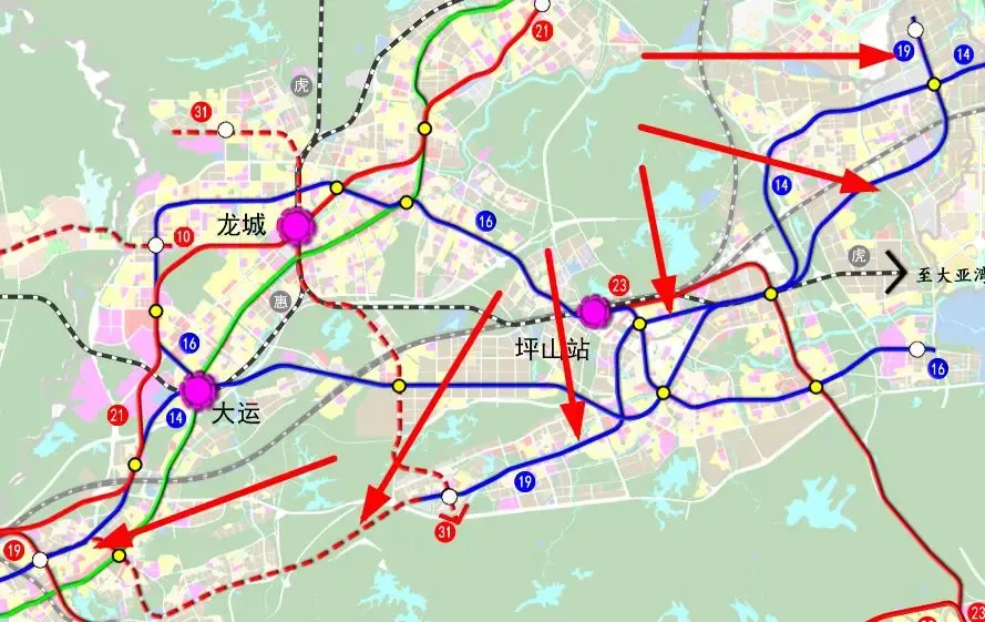 惠州人又高兴了，深圳地铁8号，14号，16号，19号和21号线将对接上!-深圳二手房 房天下