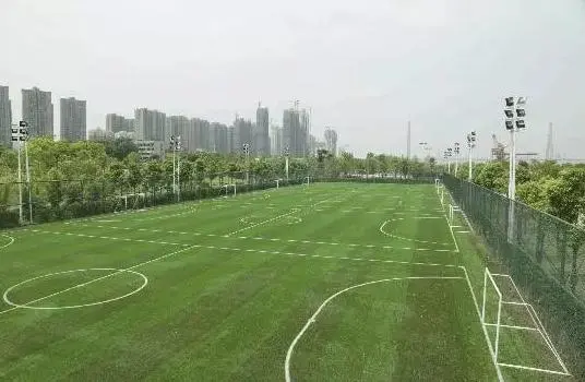 运动篇 健身活动主战场足球场 江滩二期配建了大量