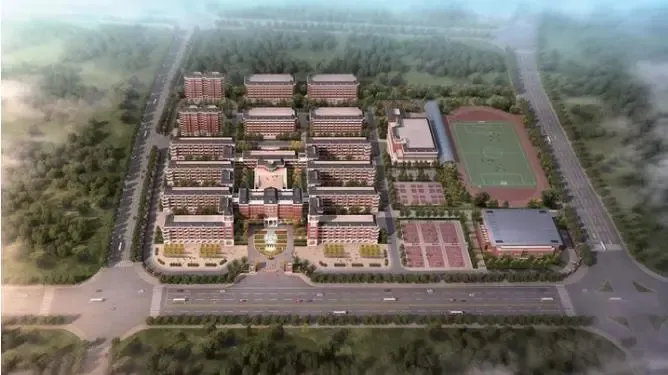 葛店高中新校区破土动工,万科五彩城书香环绕