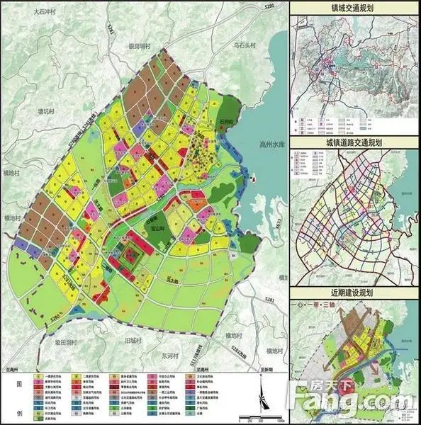 高州县域副中心城市总体规划出炉,长坡2035年要建成这样!