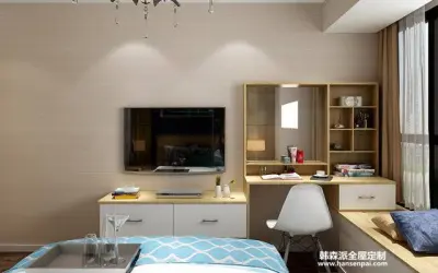 卧室飘窗阳台柜 梳妆台设计