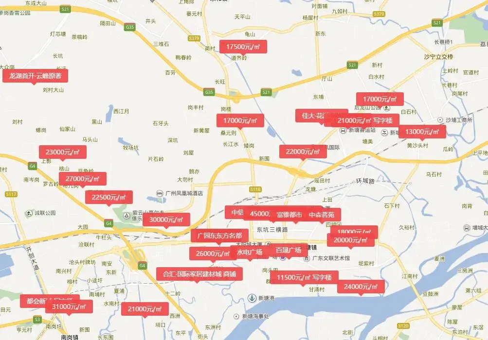 13号线开通在即!新塘板块房价直奔"3字头"