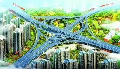 珞狮南路改造迎关键节点 未来汉阳到武昌可全程高架