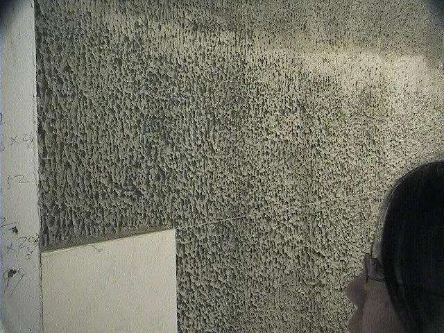 一,对墙面进行拉毛处理,这样墙面更加粗糙,增加瓷砖与墙面的接触面积